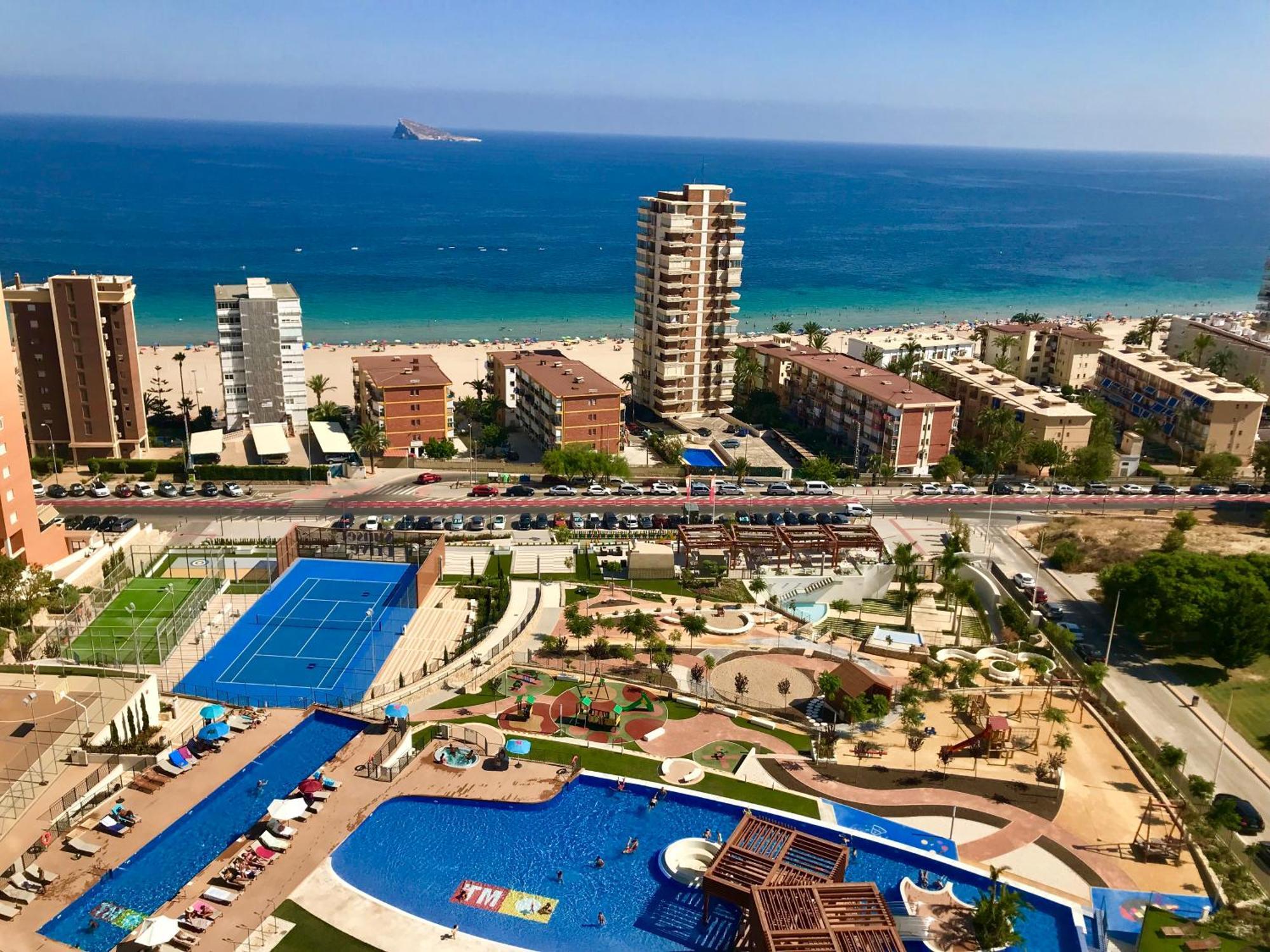 Ferienwohnung Sunset Drive Vistas Magicas Benidorm Exterior foto