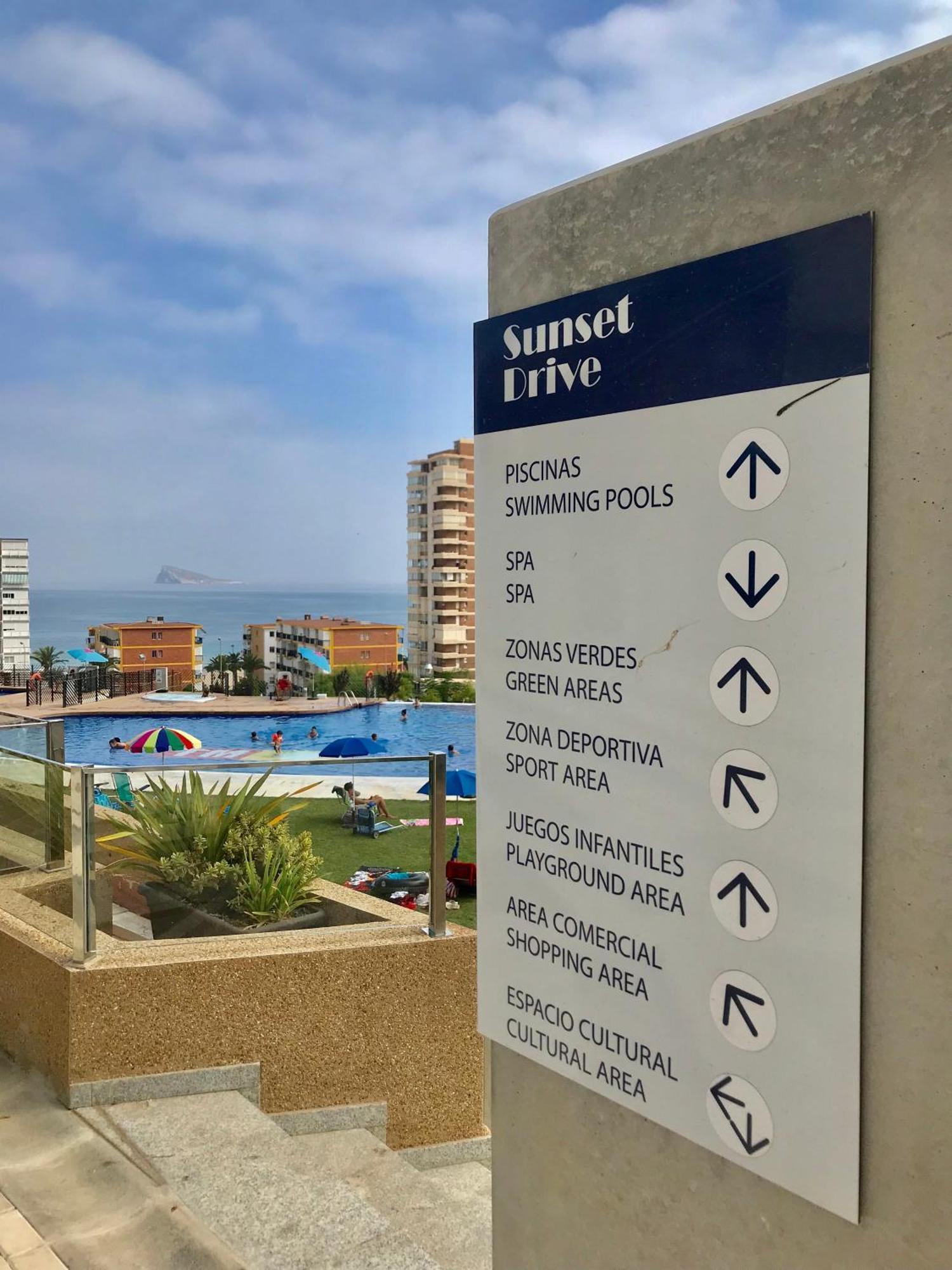 Ferienwohnung Sunset Drive Vistas Magicas Benidorm Exterior foto
